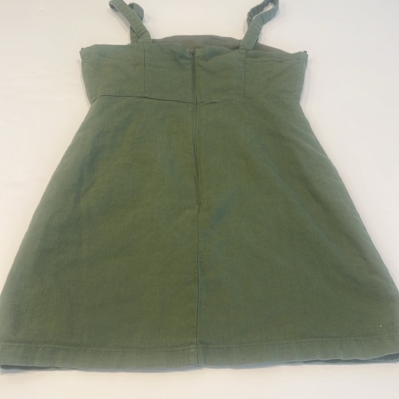 Forever 21 Sage mini dress, straps, zipper closed size medium - Picture 6 of 9